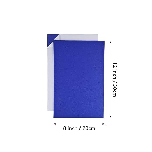 Jtnohx Self Adhesive Felt Sheets, 12 Pieces Felt Fabric
