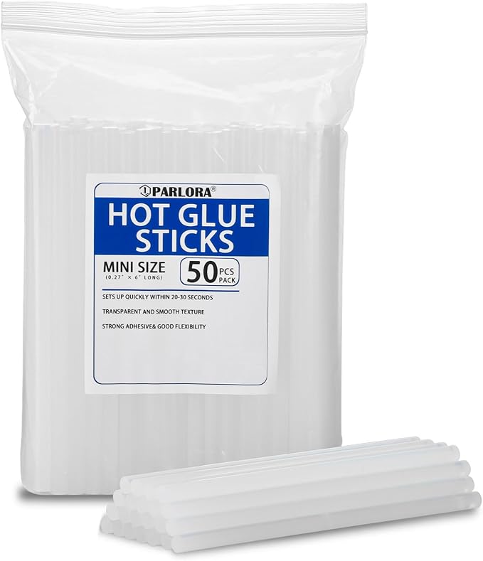 Parlora Hot Glue Sticks, Mini Size,