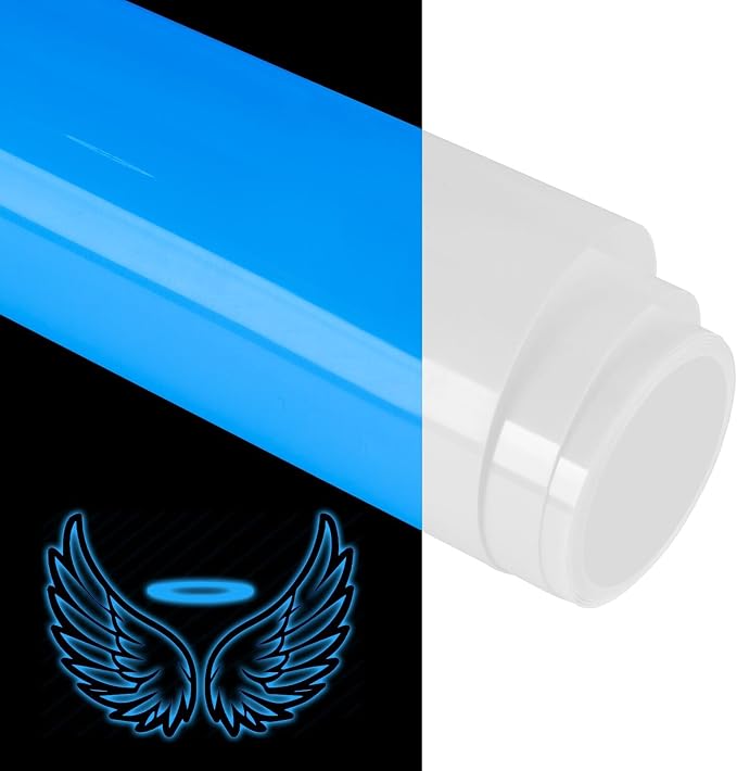 Glow in The Dark 3D Puff Vinyl Heat Transfer