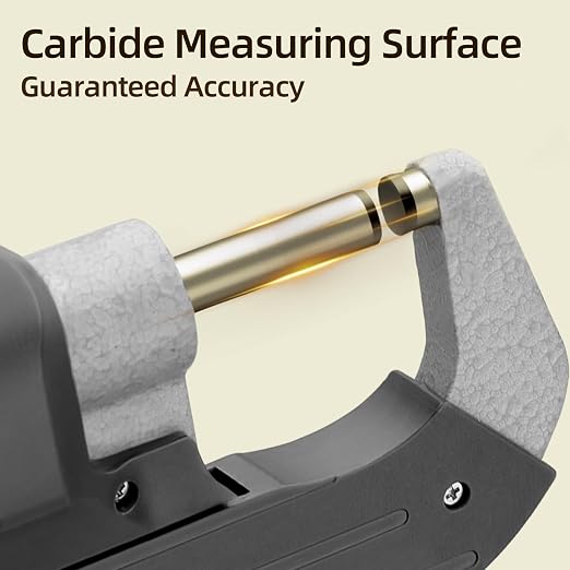 GRENPRO Digital Micrometer Measuring Tool, Professional Inch/Metric Precision