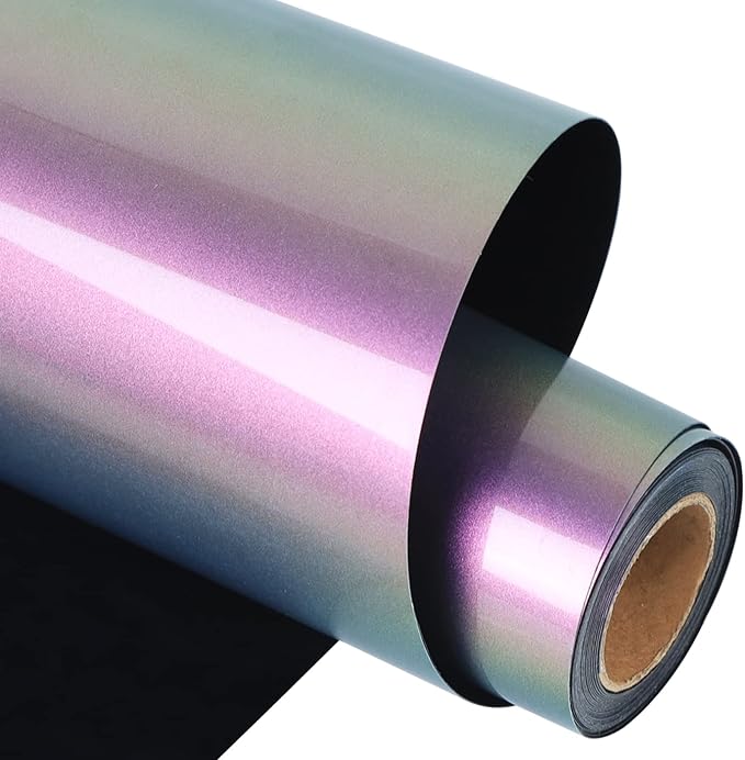 Guangyintong Chameleon HTV Rolls, Changing Color Heat Transfer Vinyl