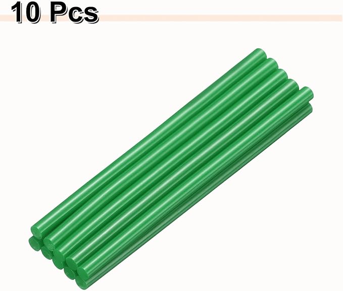 HARFINGTON 10pcs Hot Glue Sticks 0.28" Dia x 5.91" Long EVA Mini Hot Melt