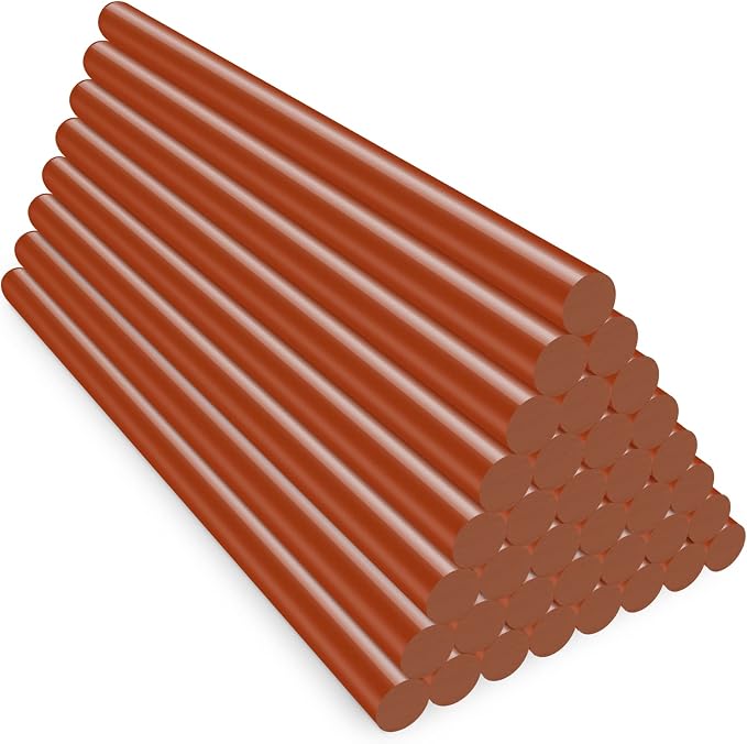 ENPOINT Brown Hot Glue Sticks Full Size