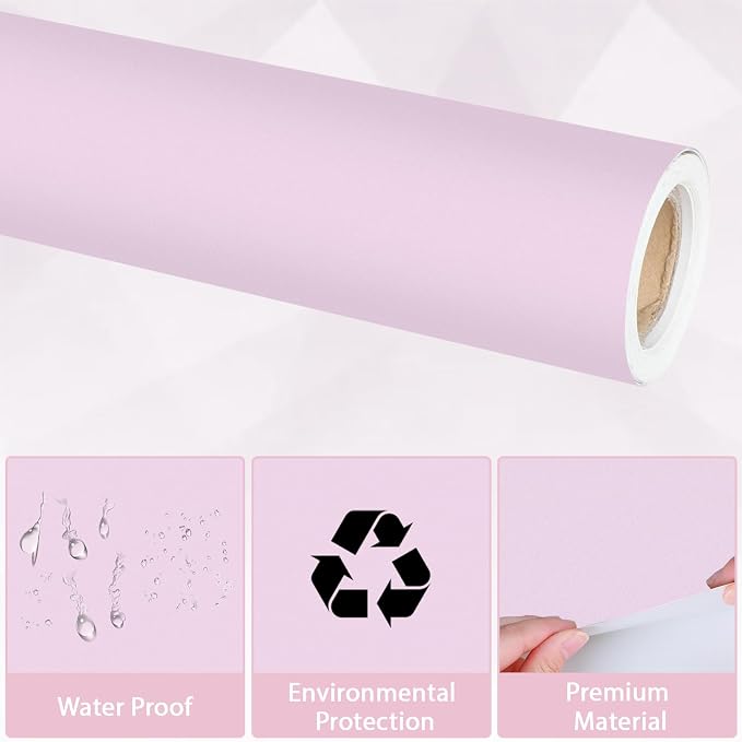 Qyeahkj Lavender Bulletin Board Paper Roll Light Purple Bulletin Board