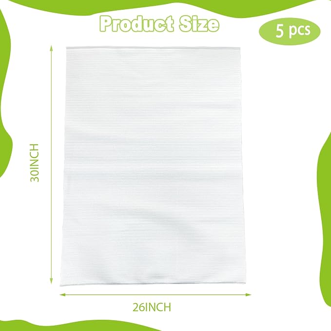 5 Pack 26x30in Cushion Foam Pouches Moving Packaging Supplies Shockproof |