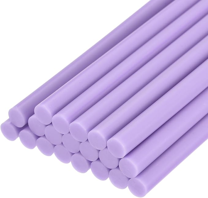 uxcell 20pcs Hot Glue Sticks for Glue Gun 11mm/0.43-inch x 8-inch Mini Hot Melt