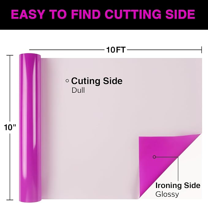 TORC Purple Puff 3D HTV Vinyl Heat Transfer, Silhouette | DIY Crafts, Apparel