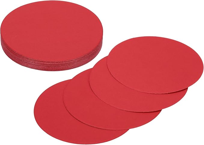MECCANIXITY 24 Pcs Circle Card Stock, 2 Inch Round Cutouts Paper Thick