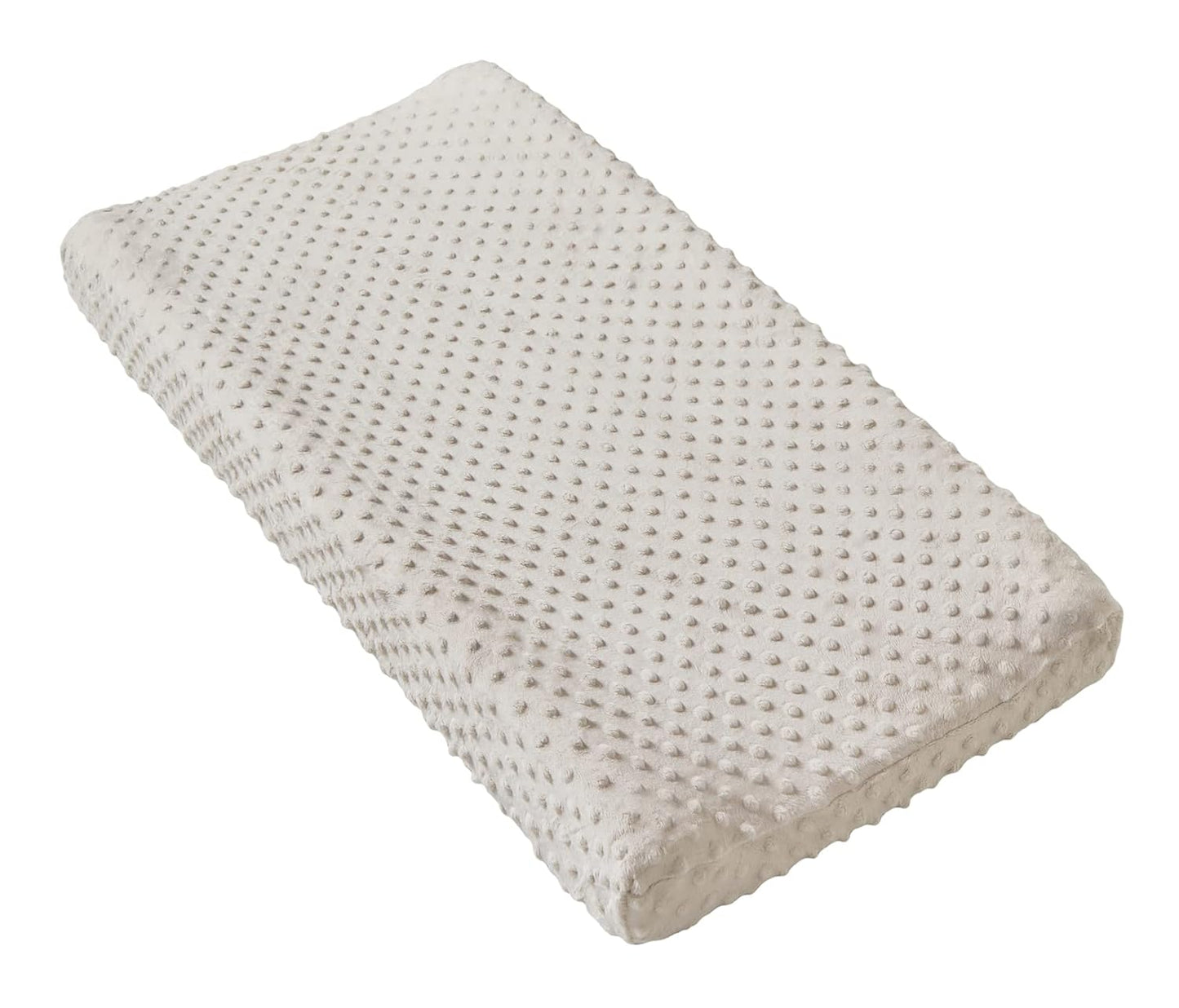 Changing Pad Cover Super Soft Dots Skin-Friendly Breathable Wipeable Changing Table Sheets for Baby Boy and Baby Girl (Pristine)