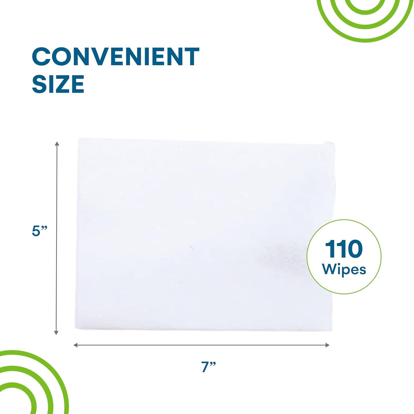 Care Touch Hand Sanitizer Wipes – 220 Individually Wrapped Packets (Packing may Vary)