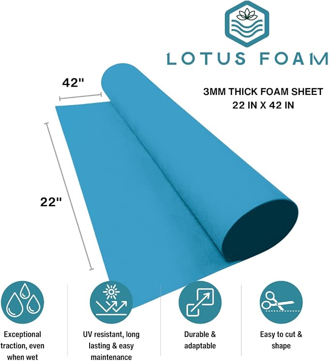 Lotus Foam Large 3mm EVA Foam Sheet