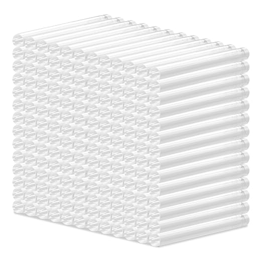 Mini Glue Gun Sticks, 550 Pack Hot Melt Glue Sticks Clear Glue Sticks, High