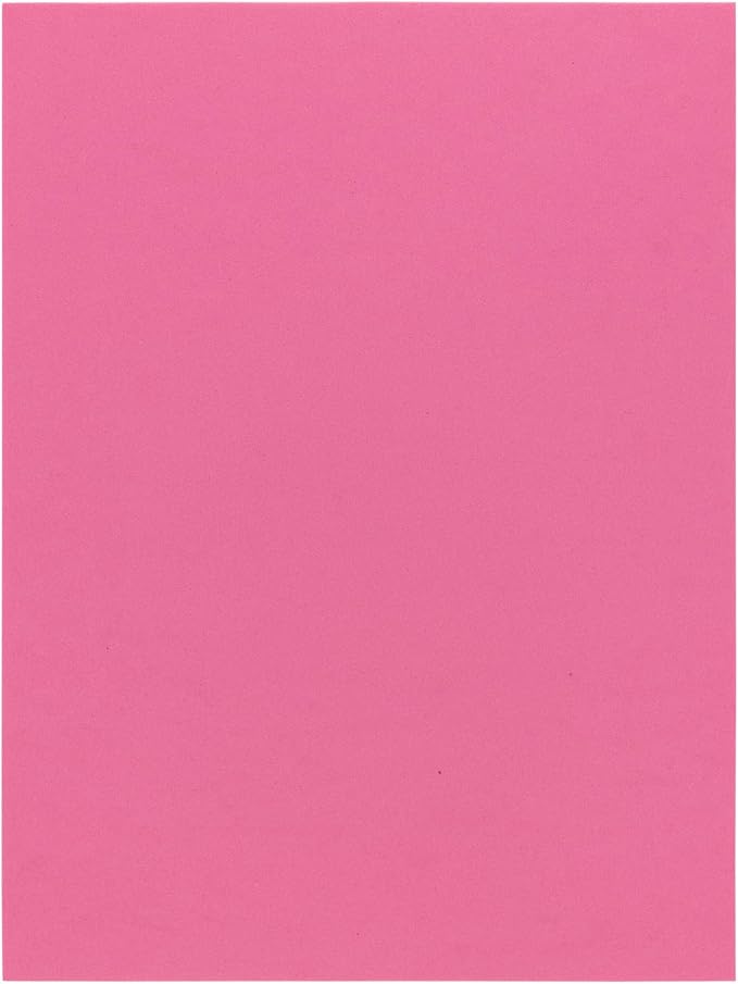 Hygloss Sheets Colorful Foam for DIY Arts & Craft, 12” x 18”, 10 Piece