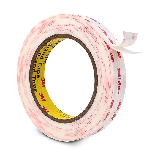 3M Double Sided Tape 3/4''x15.4Ft White Heavy Duty | Mounting Tape 4930 0.025in