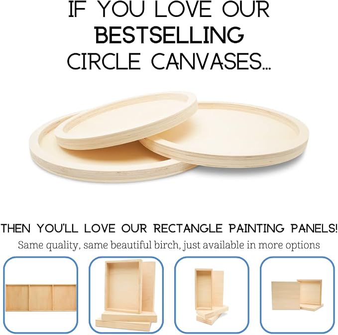 Circle Wood Sign Blank 16 Inch Diameter, by Woodpeckers