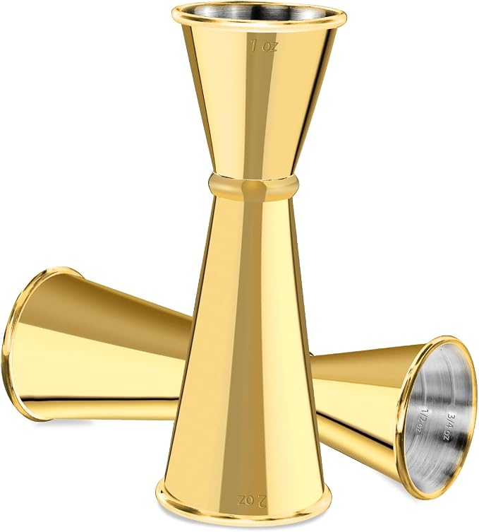 Jigger for Bartending, Briout Double Cocktail Jigger Japanese Premium 304 Food