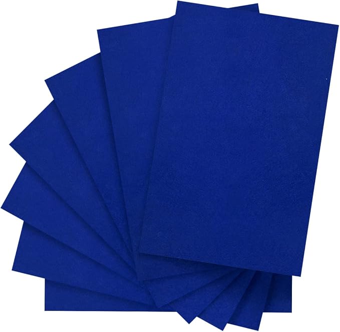 IOOLEEM Dark Blue Felt Sheets, Sewing