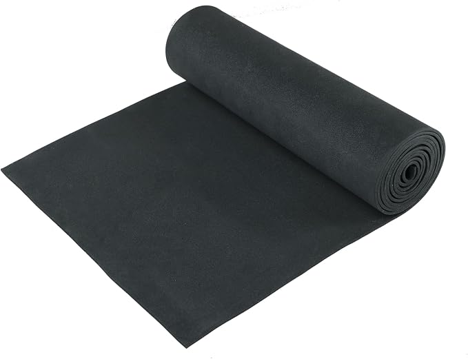 1/4" Thick X 17" Wide X 80" Long Closed-Cell Foam Neoprene Padding,