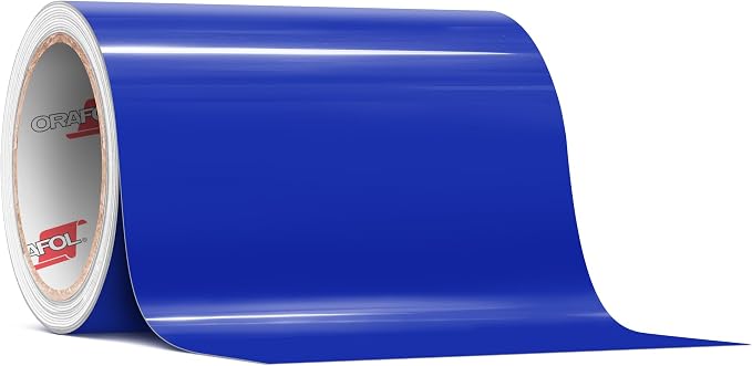 ORACAL 651 Gloss Brilliant Blue Permanent Vinyl Tape Roll – Premium Adhesive