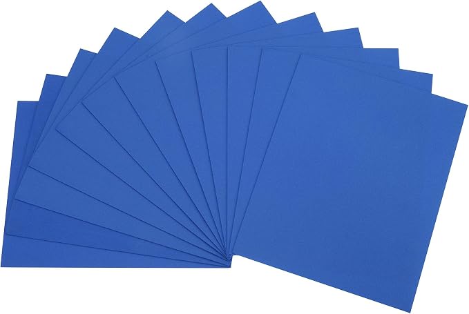 uxcell Dark Blue EVA Foam Sheets 11 x 8 inch 1.7mm Thickness