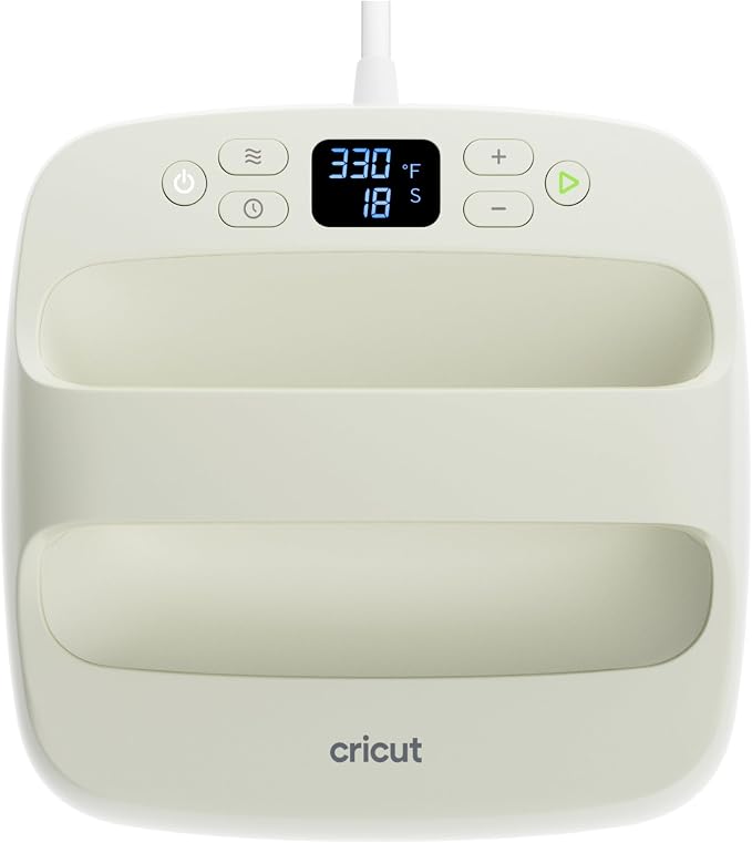 Cricut EasyPress® SE Taupe – 9 x 9 Heat Press + EasyPress Mat, 12 x 12 | 9 in x