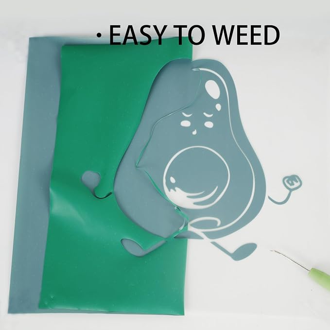 Guangyintong Green Puff Heat Transfer Vinyl HTV Rolls