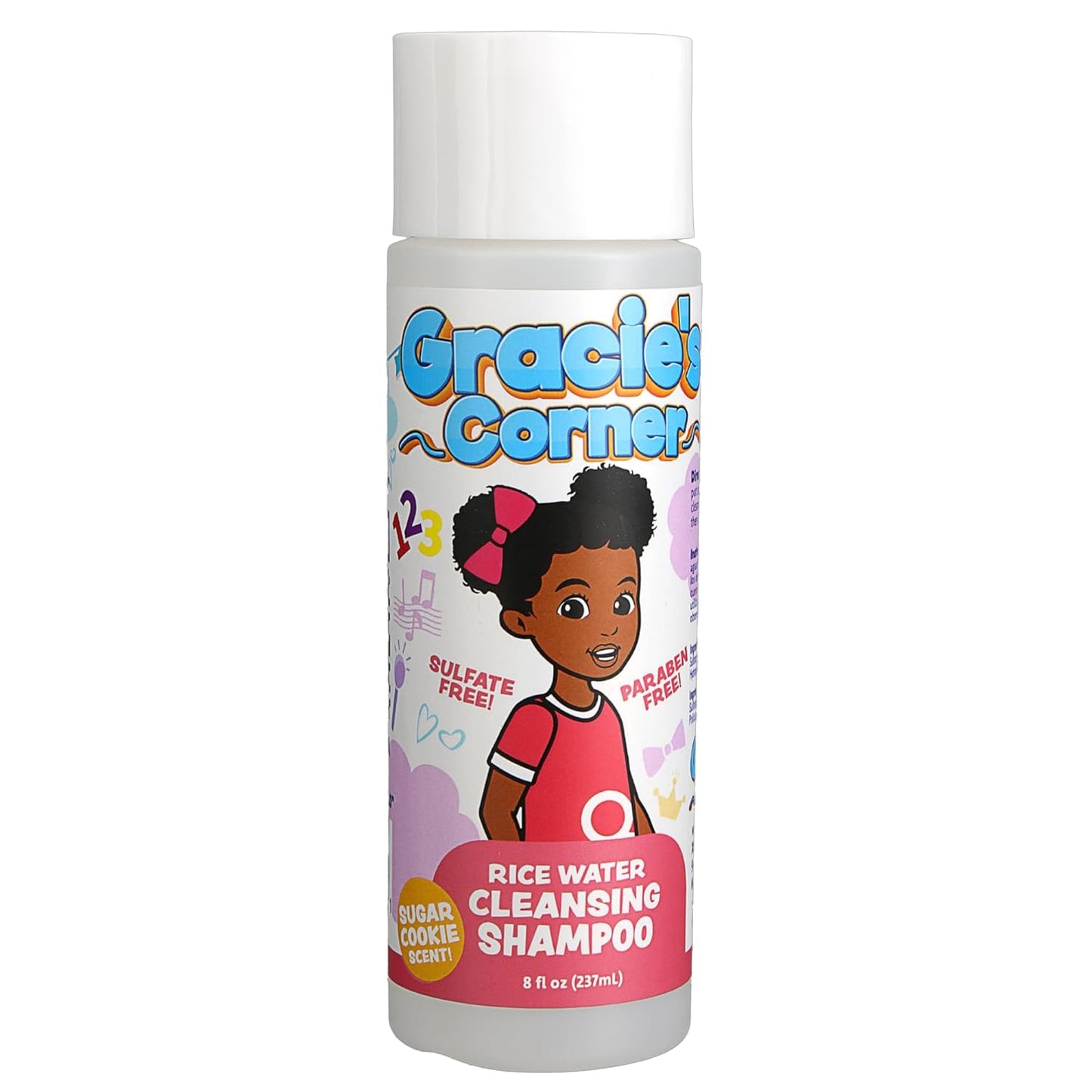 Gracie's Corner Rice Water Cleansing Shampoo 8oz