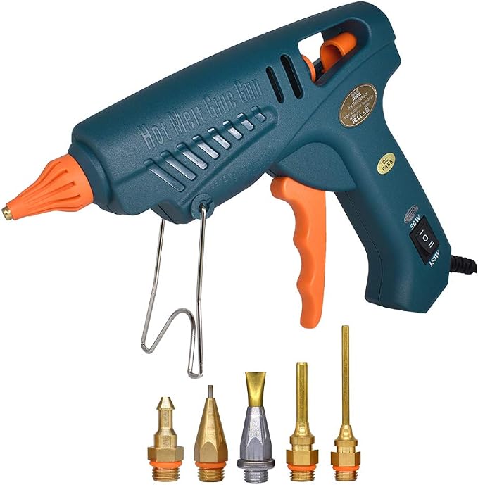 Full Size Hot Glue Gun Nozzle Set, 50/150 Watts Dual Power