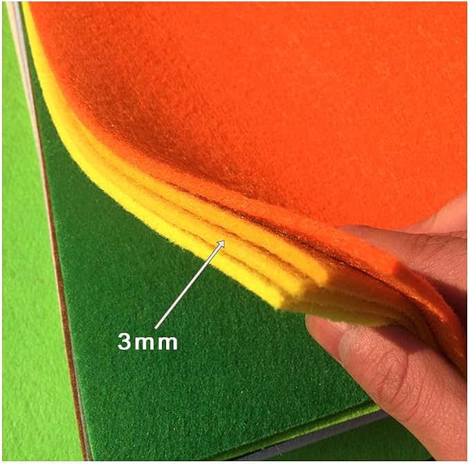 YYCRAFT Thick Stiff Felt Sheets Thick Felt 9 Inch X 12 Inch