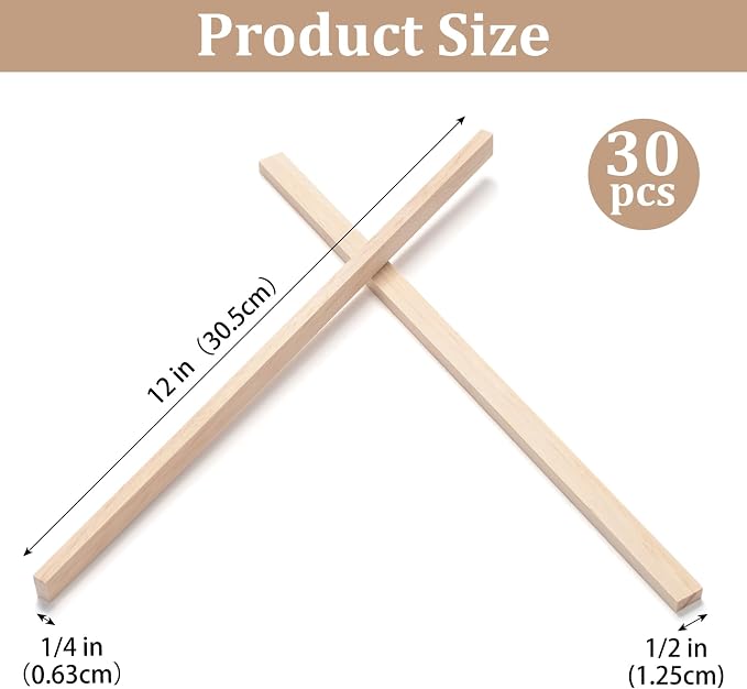 Wood Strips Slats Wooden Sticks