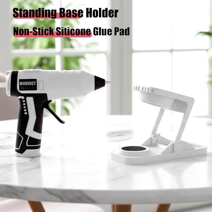 MONVICT Cordless Digital Display Hot Glue Gun