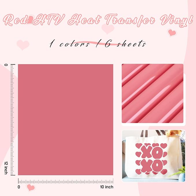 Tintnut Dusty Rose Heat Transfer Vinyl, easy cut & weed, stretch washable