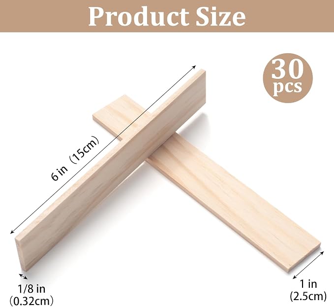 Wood Strips Slats Wooden Dowels