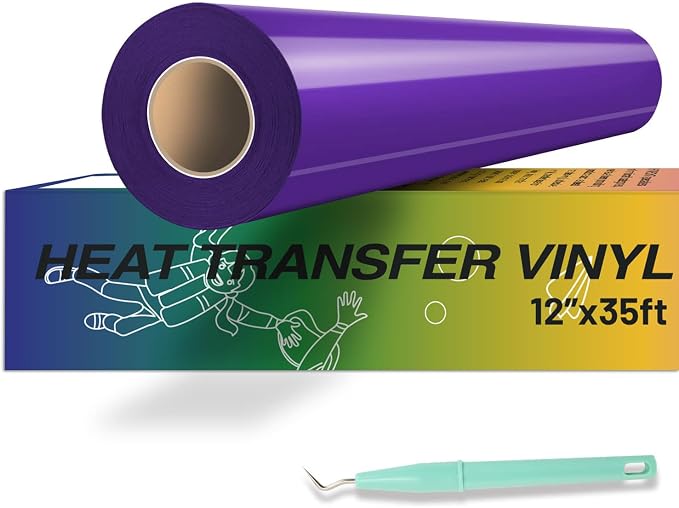 HTVRONT HTV Vinyl Rolls Heat Transfer Vinyl