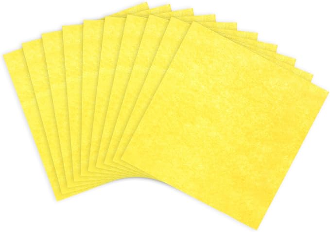 12" x 12" Squares Felt Sheets Fabric, 1mm Thick Halloween Christmas Fabric Fall