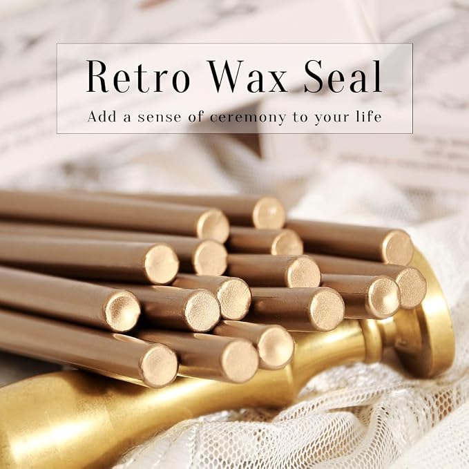 Classic Antique Gold Sealing Wax Stick, Wax Seal Stick