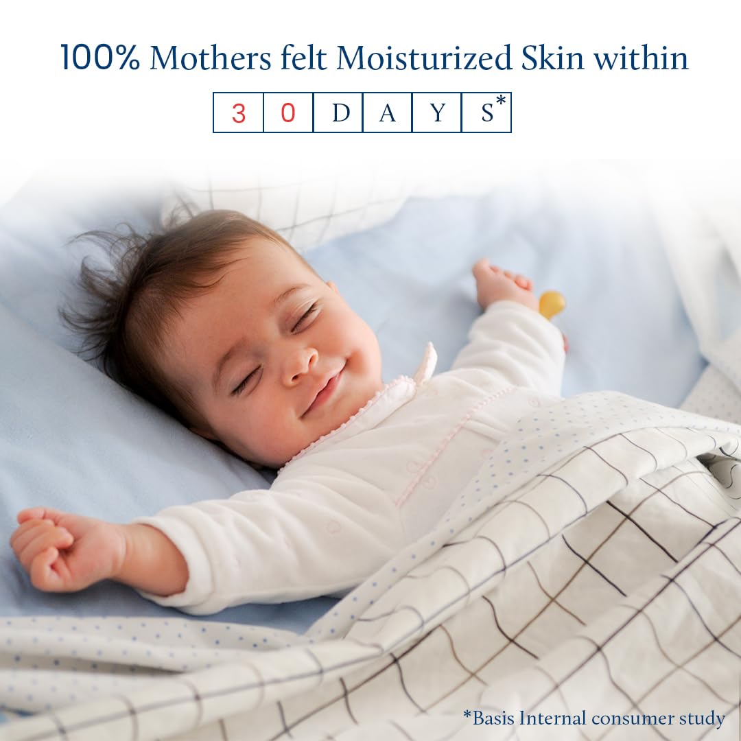 Blue Nectar Ayurveda Gentle Baby Oil for Newborn Skin Care -Moisturizing Baby Massage Oil for Dry Skin Moisturizer |Soothing with 100% Natural Coconut Oil & Organic Ghee (13 Herbs, 6.76 Fl Oz)