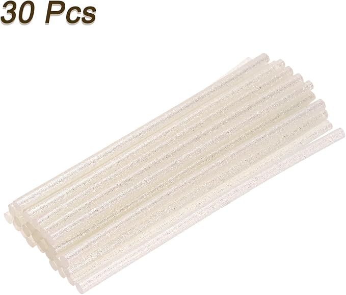uxcell 30pcs Mini Hot Glue Sticks