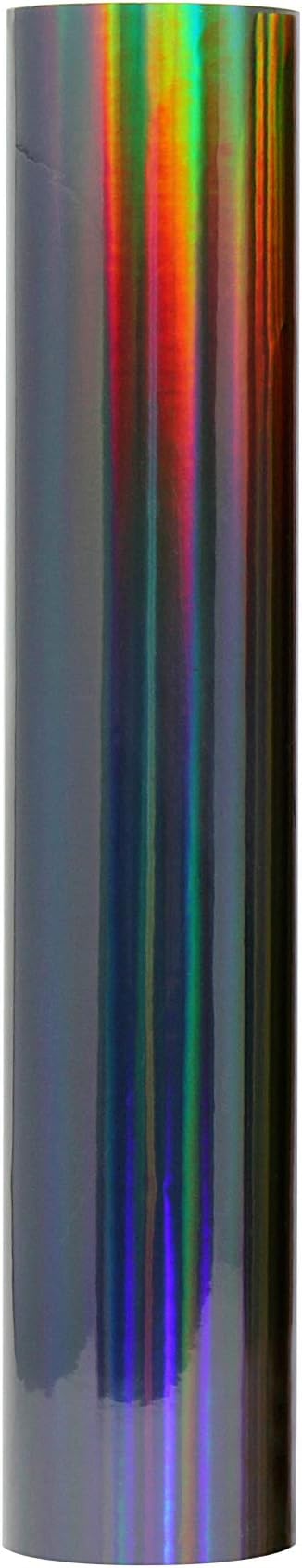 VViViD Deco65 Holographic Black Chrome Permanent Adhesive