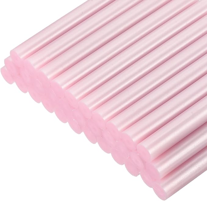 uxcell 30pcs Mini Hot Glue Gun Sticks 4-inch x 0.43-inch High Sticky Large Hot