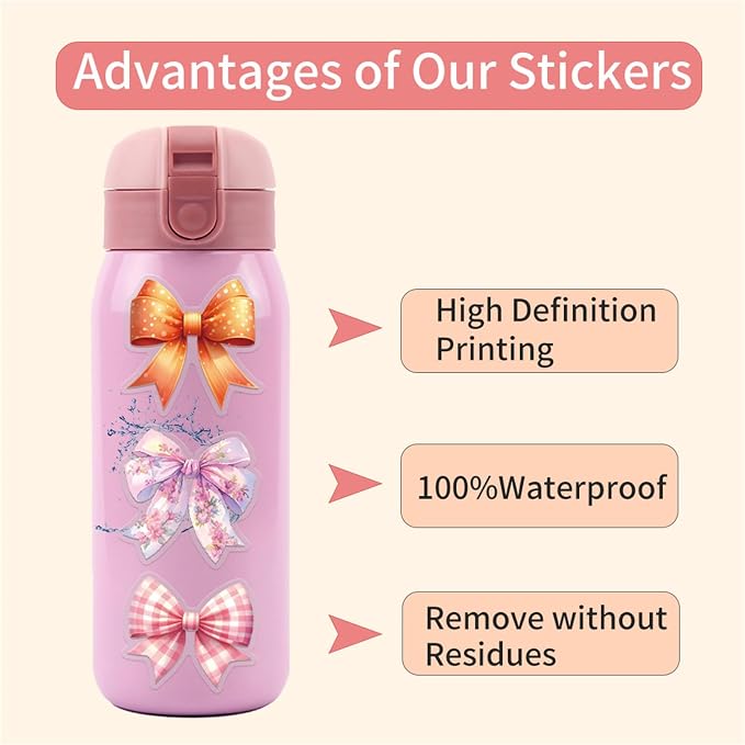 Coquette Bows Stickers