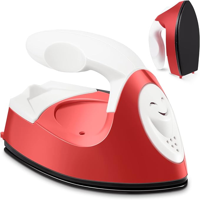 Honoson Mini Craft Iron Mini Heat Press Small Iron 3.93 x 2.36 x 2.76 in