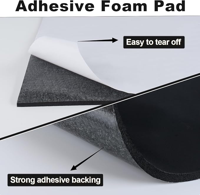Storystore 8 Pcs 1/4" Thick Foam Padding Sheets