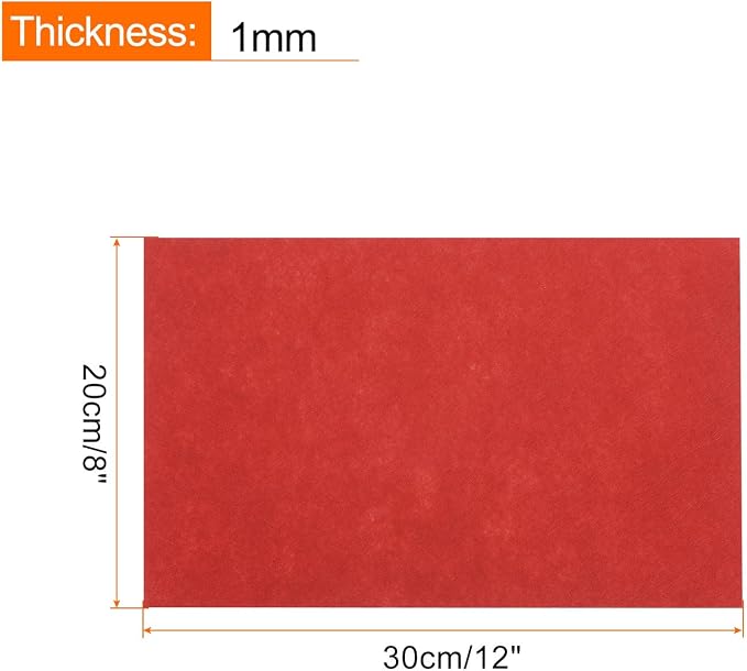 MECCANIXITY Adhesive Felt Sheets, Felt Fabric Crafts Back Adhesive Felt Sheets