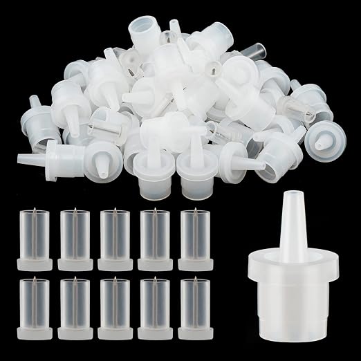 60 PCS Lash Glue Nozzle Replacement Kit, Lash Glue Replacement Nozzle Tip |