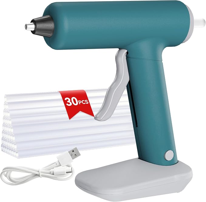 Cordless Glue Gun, Battery Powered,