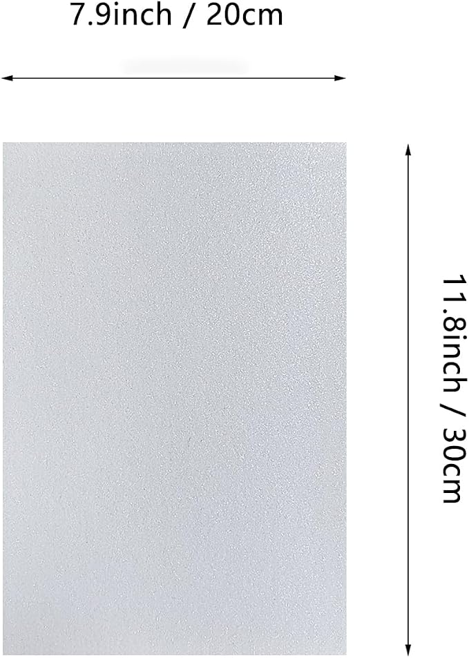 Jtnohx Glitter Felt Fabric, 8 x12 inches Felt Square Glitter