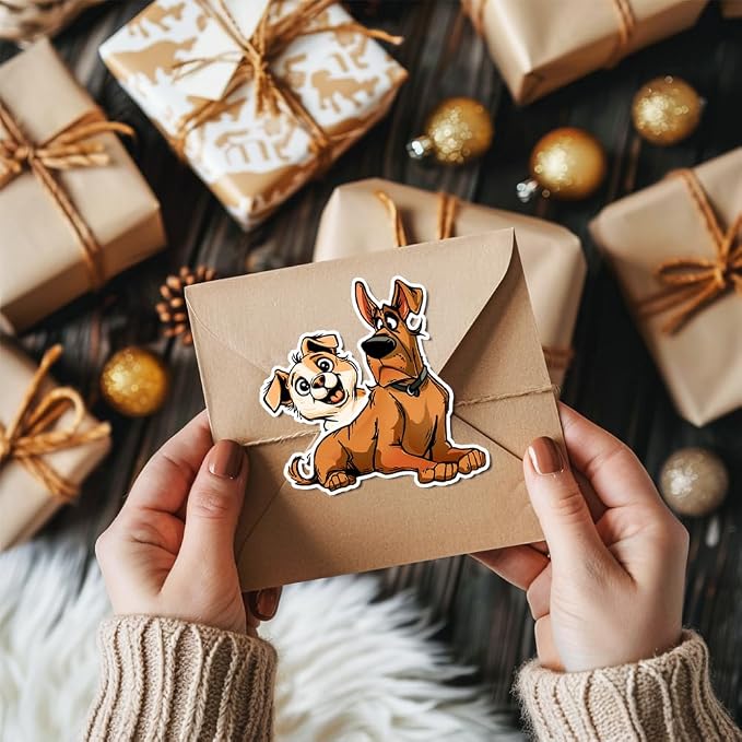GLOBLELAND Cartoon Dog Clear Stamps