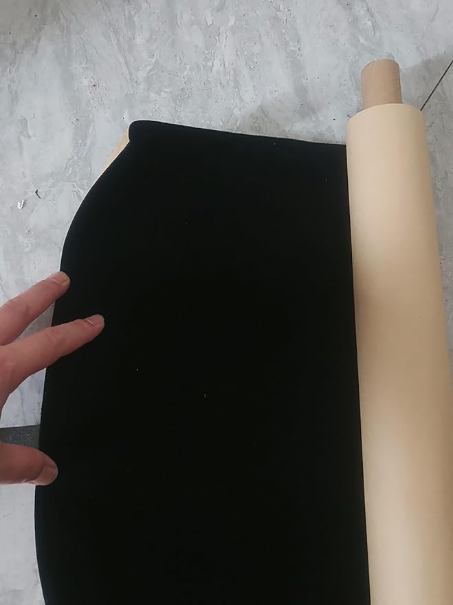Self Adhesive Sheets Peel and Stick Velvet Flock Soft Velvet Drawer Liner DIY