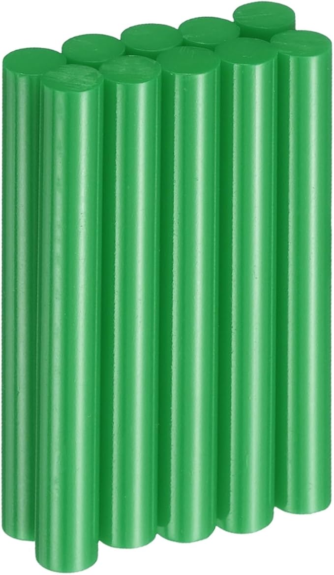 HARFINGTON 10pcs Hot Glue Sticks 0.43" Dia x 3.94" Long EVA Mini Hot Melt